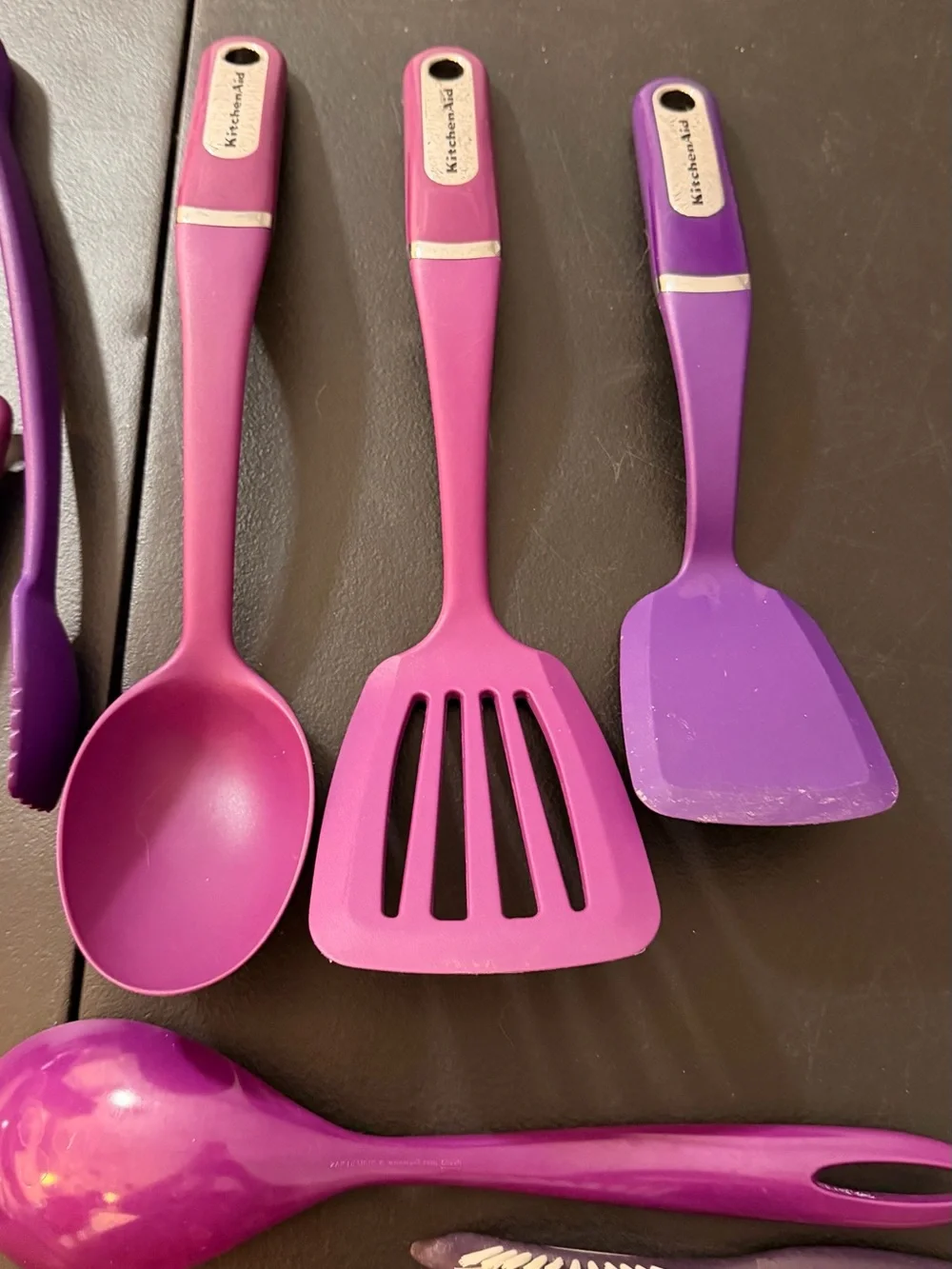 KitchenAid | Rachael Ray Purple Kitchen Utensil Set - Assorted Pieces